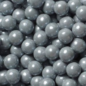 Silver Pearl Candy Beads - 10lb
