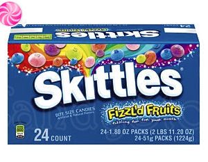 Skittles Fizzed Fruits - 24ct
