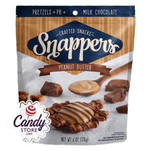 Snappers Pretzels Milk Chocolate Peanut Butter - 6ct