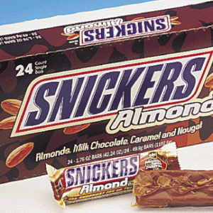 Snickers Almond Bars - 24ct
