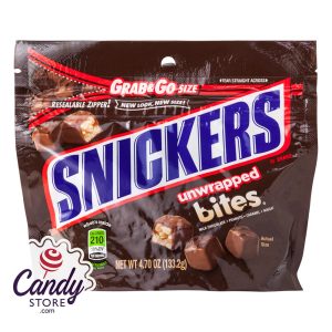 Snickers Bites 4.7oz Pouch - 8ct