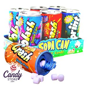 Soda Cans 6-Packs Fizzy Candy - 12ct