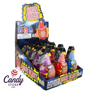 Sour Blast Sour Candy Spray Bottle - 12ct