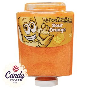 Sour Orange Pucker Powder Candy Art - 9oz Bottle