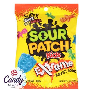 Sour Patch Extreme 4oz Peg Bag - 12ct