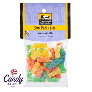 Sour Patch Kids Clear Window Peg Bags 3.5oz - 12ct