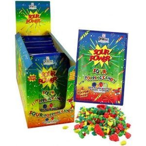 Sour Power Popping Candy Quattro - 18ct
