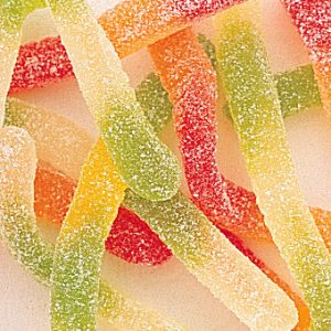 Sour Squiggles Gummi Worms - 5lb