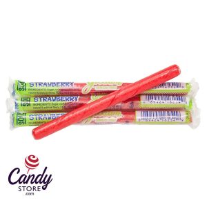 Sour Strawberry Candy Sticks - 80ct