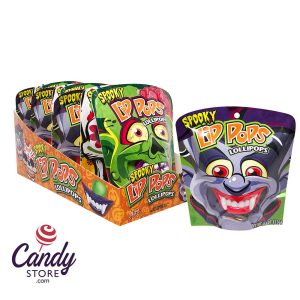 Spooky Lip Pops 0.8oz Lollipop - 24ct