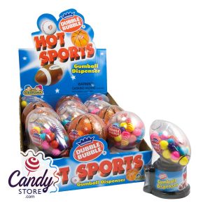 Sports Balls Gumball Dispenser - 12ct