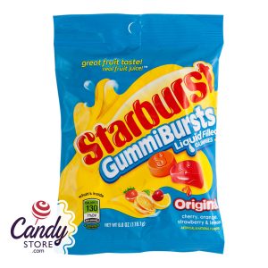 Starburst Gummibursts Peg Bags - 12ct