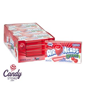 Sugar Free Cherry Airheads Gum 14-Piece 1.19oz - 12ct