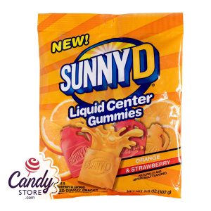 SunnyD Liquid Center Gummies Peg 3.6oz - 12ct