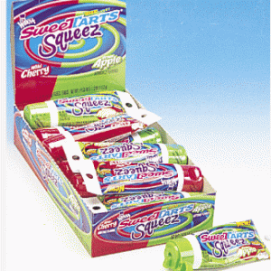 SweeTarts Squeez Candy Tubes - 12ct