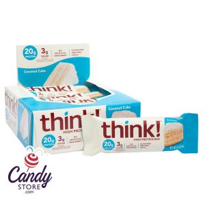 Think! High Protein Coconut Cake 2.1oz Bar - 10ct