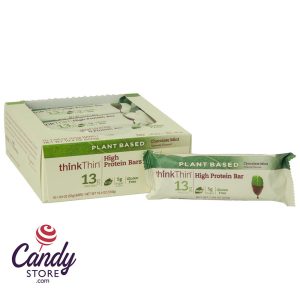 Think Thin Chocolate Mint Plant Based Protein Bar 1.94oz - 10ct