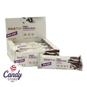 Think Thin Cookies And Cream Protein Bar 2.1oz - 10ct