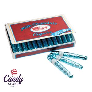 Thompson It's A Boy Milk Chocolate Foiled Cigars 0.75oz - 24ct