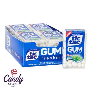 Tic Tac Gum Freshmint 0.95oz - 12ct