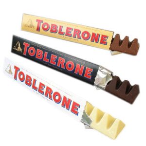 Toblerone Chocolate Bar 3.5oz - 20ct