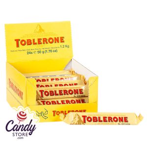 Toblerone Milk 1.76oz Bars - 24ct