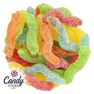 Toxic Waste Sour And Chewy Gummy Worms - 2.2lb