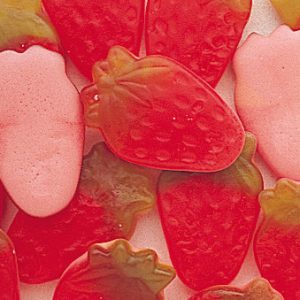 Trolli Gummi Strawberries and Cream - 5lb