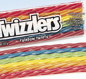 Twizzlers Rainbow Licorice Twists - 18ct