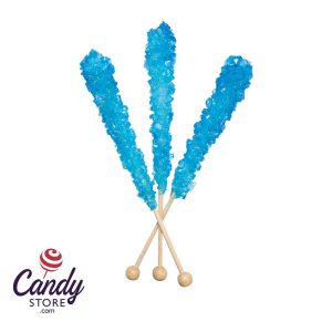 Unwrapped Blue Raspberry 6 1/2 Inch Stick Dryden & Palmer - 120ct