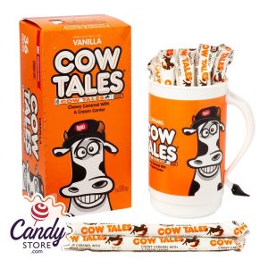 Vanilla Cow Tales Caramel Sticks - 100ct