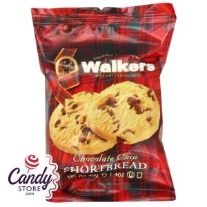 Walkers Chocolate Chip Shortbread Twin Pack 1.4oz - 20ct
