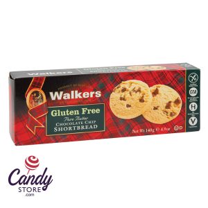 Walkers Gluten Free Chocolate Chip Shortbread Cookies 4.9oz Box - 6ct