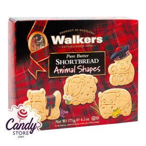 Walkers Shortbread Animal Shapes 6.2oz Box - 12ct