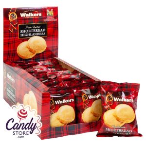 Walkers Shortbread Highlander Cookies Twin Pack 1.4oz - 18ct