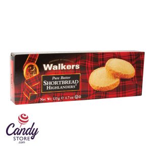 Walkers Shortbread Highlanders Cookies 4.7oz Box - 12ct