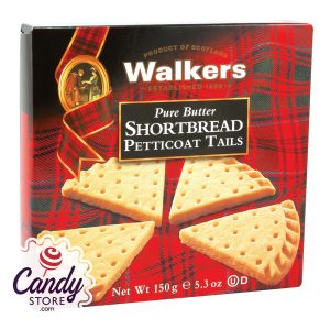 Walkers Shortbread Petticoat Tails Cookies 5.3oz Box - 6ct