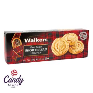 Walkers Shortbread Round Cookies 5.3oz Box - 12ct