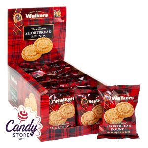 Walkers Shortbread Rounds Twin Pack 1.2oz - 22ct