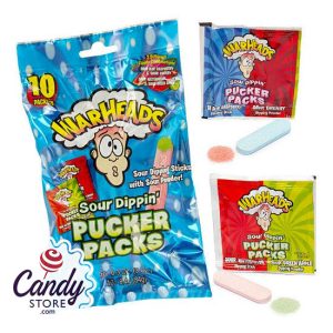 Warheads Pucker Packs - 12ct