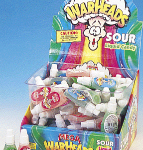 Warheads Super Sour Double Drop - 24ct