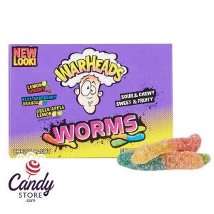 Warheads Worms Theater Box - 12ct
