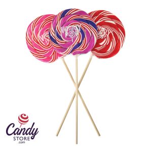 Whirly Pops Assorted Colors 5.25-Inch Lollipops - 36ct