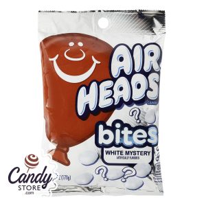 White Mystery Airheads Bites 6oz Peg Bag - 12ct