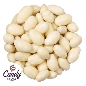 White Yogurt Almonds - 10lb Bulk