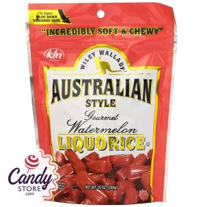 Wiley Wallaby Watermelon Liquorice Bags - 10ct