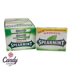 Wrigley Spearmint Gum 15 stick - 10ct
