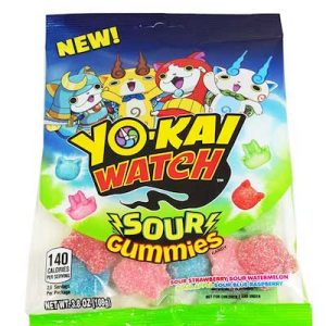 Yo-Kai Watch Sour Gummie Bags - 12ct