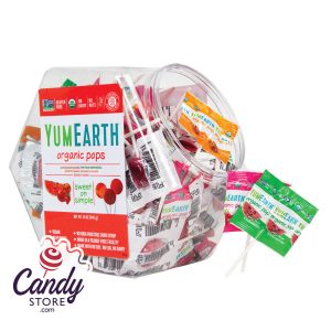 Yumearth Assorted Counter Bin Lolli 150ct 30oz - 1ct