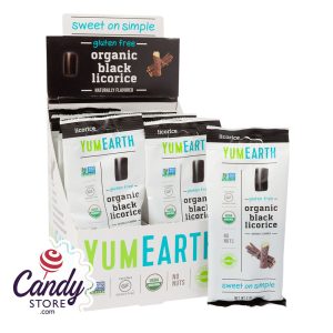 Yumearth Organic Licorice Black 2oz - 12ct